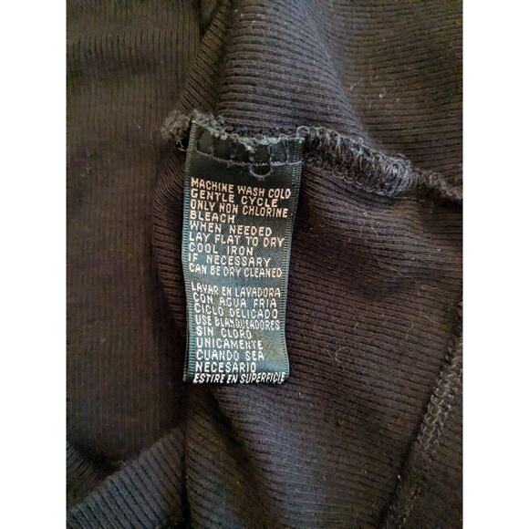 Lauren Ralph Lauren | Women’s Medium Black Ribbed Mock Neck Sweater Pullover - Picture 7 of 8